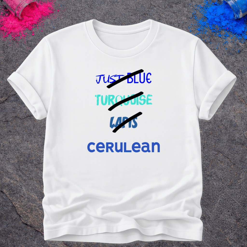 Devil Wears Cerulean – T-Shirt