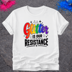 Glitter Resistance– T-Shirt