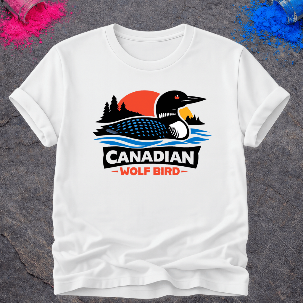Canadian Wolf Bird – T-Shirt