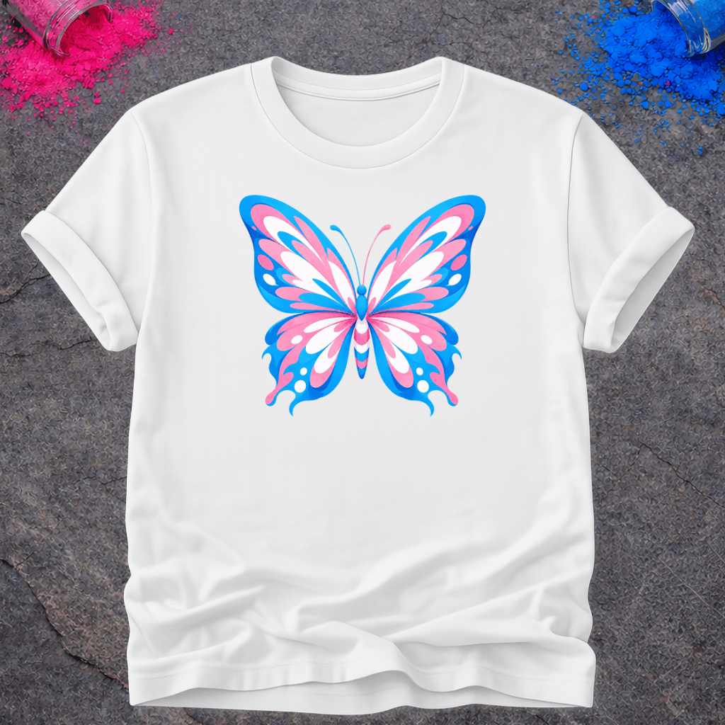 Trans Pride Butterfly – T-Shirt