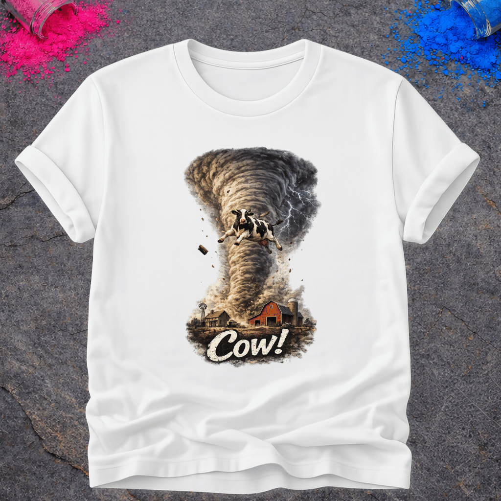 Twister Cow! – T-Shirt